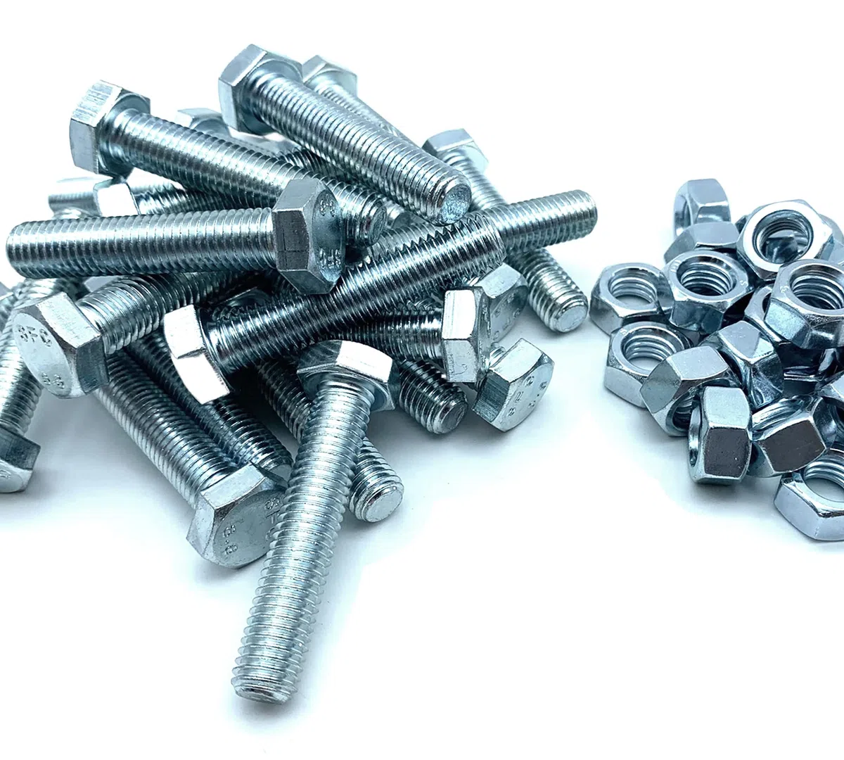 DOJA INDUSTRIAL | Viti e Dadi | 8 x 20mm | 40 Pezzi | Bulloni e Dadi con Testa Esagonale | Kit Fai da Te in Acciaio Zincato | Uso Domestico e Professionale (Falegnameria, Edile, Industriale, ecc)