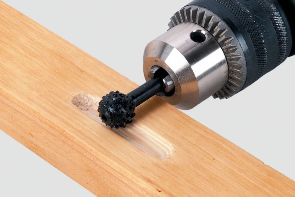 Wolfcraft raspa per legno cilindrica 13,5 mm codolo tondo