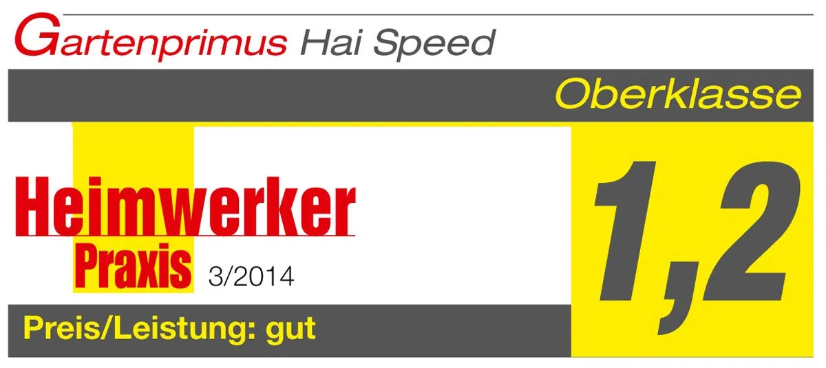 'Primus Sega Pieghevole da Giardino squalo Speed, Nero/Arancione, 22,8 x 7,3 x 2,4 cm, 02010