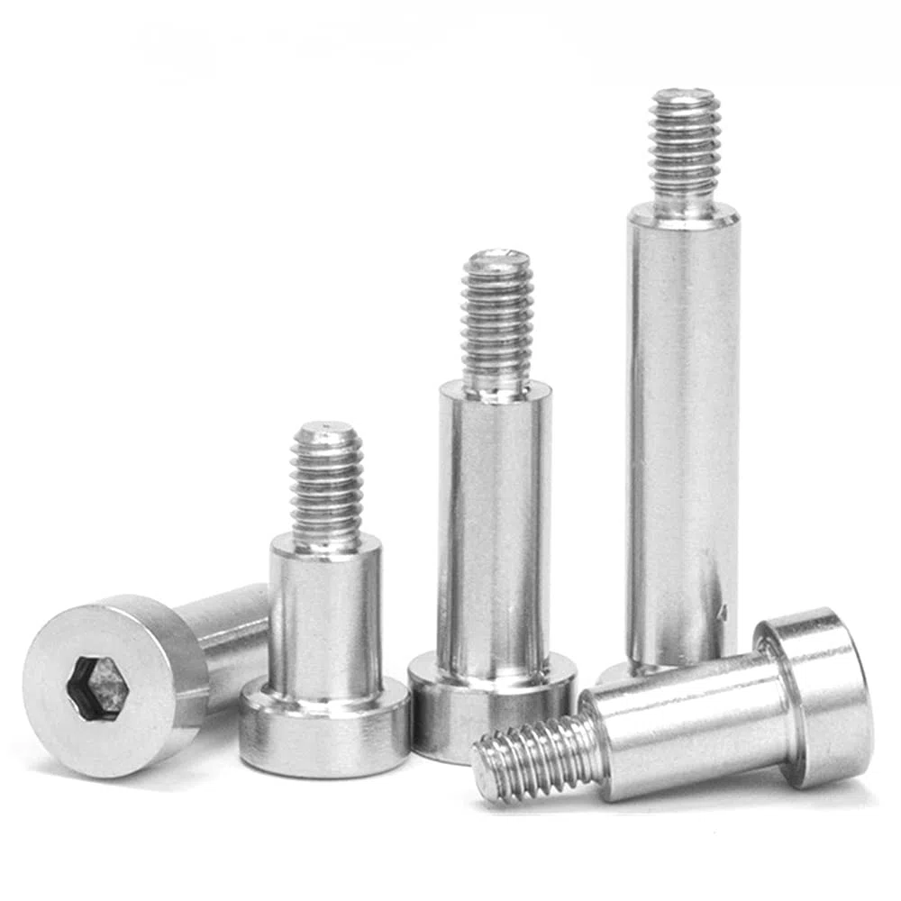 φ10mm×M8×30mm-2 pezzi116 / 5,000 翻译结果 Bulloni con esagono incassato in acciaio inossidabile 304,10mm Diametro spalla,30mm di lunghezza della spalla, dimensione del filoM8-1.25mm
