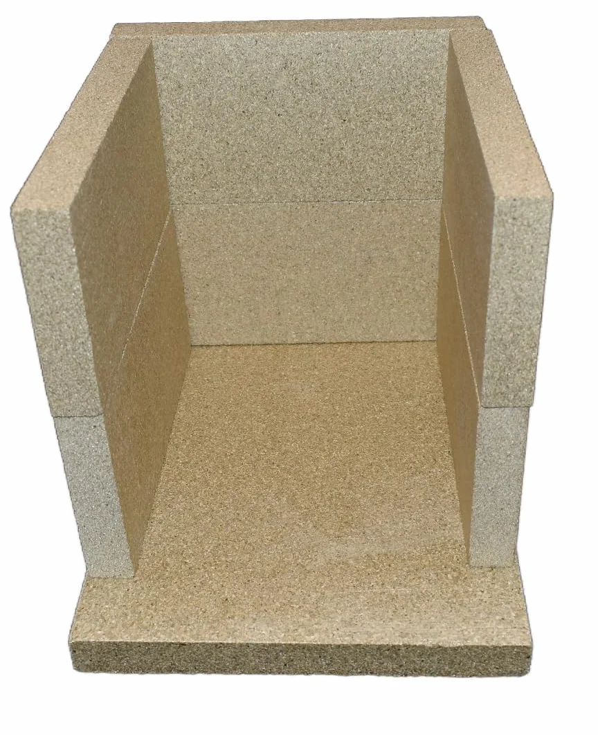 Firebrick Fire Board - Braciere in vermiculite a prova di calore, 240 x 303 x 30 mm, colore: beige