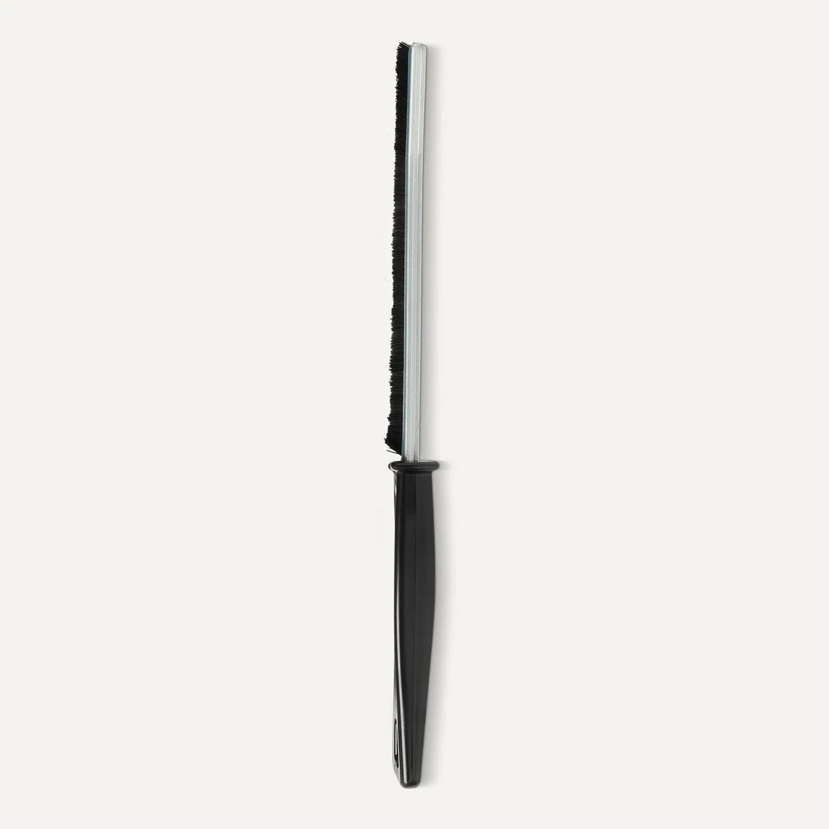 Amazon Basics Spazzola per la pulizia di intonaco e piastrelle, setole dure, confezione da 12, 24 cm, Nero