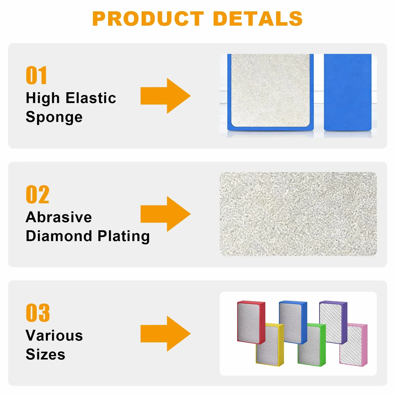 6 Pezzi Dischi Abrasivi Diamantati, per Levigare Piastrelle E Vetro, per Piastrelle In Pietra e Ceramica, Vetro, Levigatura e Rifinitura Con Diverse Grane, 60#, 100#, 200#, 400#, 600#, 1000#