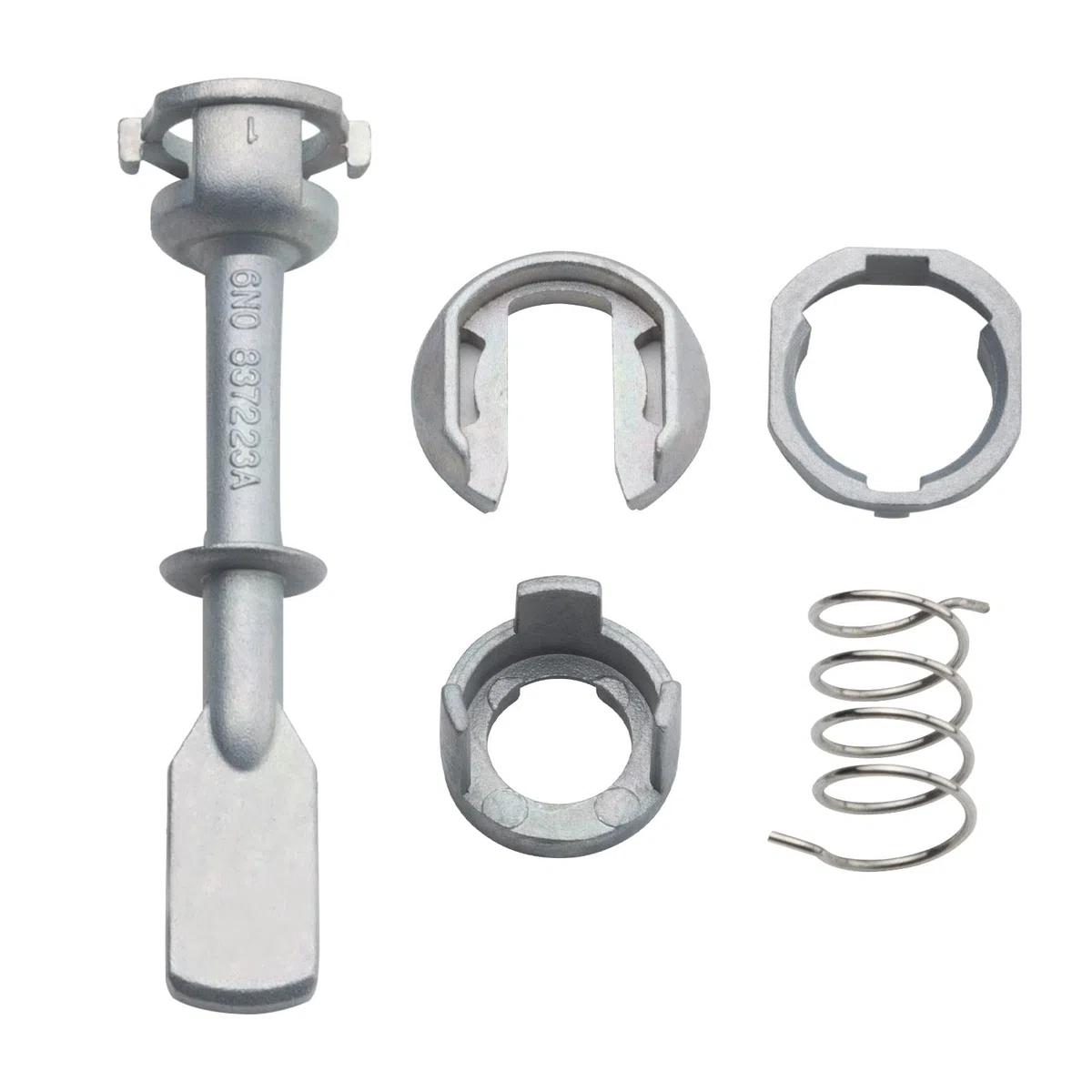 Kit di riparazione per cilindro della serratura sulla maniglia della portiera anteriore sinistra o destra 58 mm 6N0837223A Pagaia eccentrica per Polo 6N