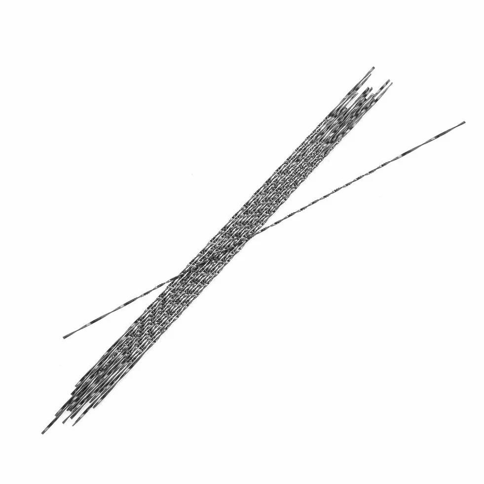 12 lame per a traforo con dentatura a spirale, per gioiellieri, seghe da traforo per legno, metallo, plastica, seghe (3#)