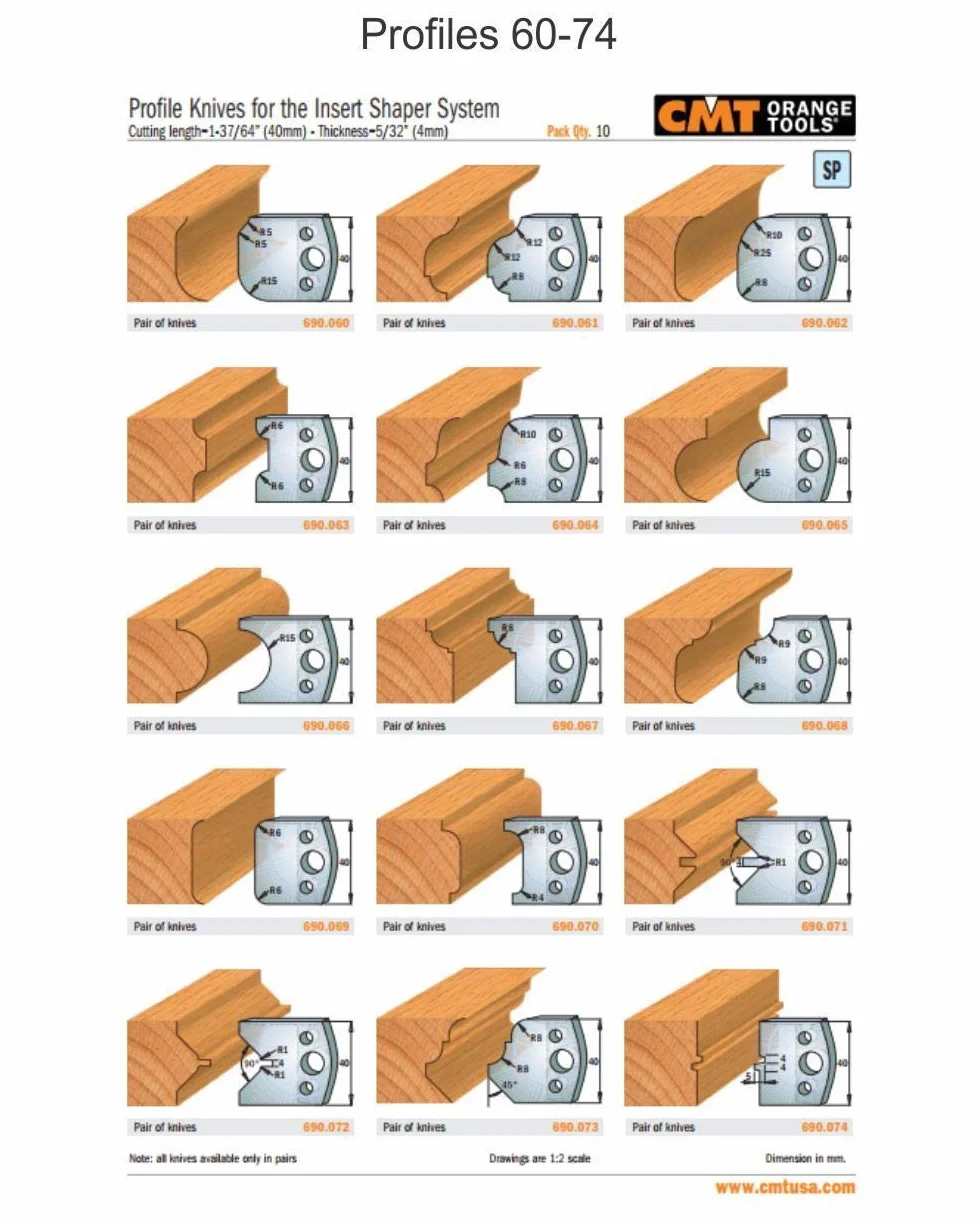 CMT 690.098 - Par cuchillas kss 40x4mm