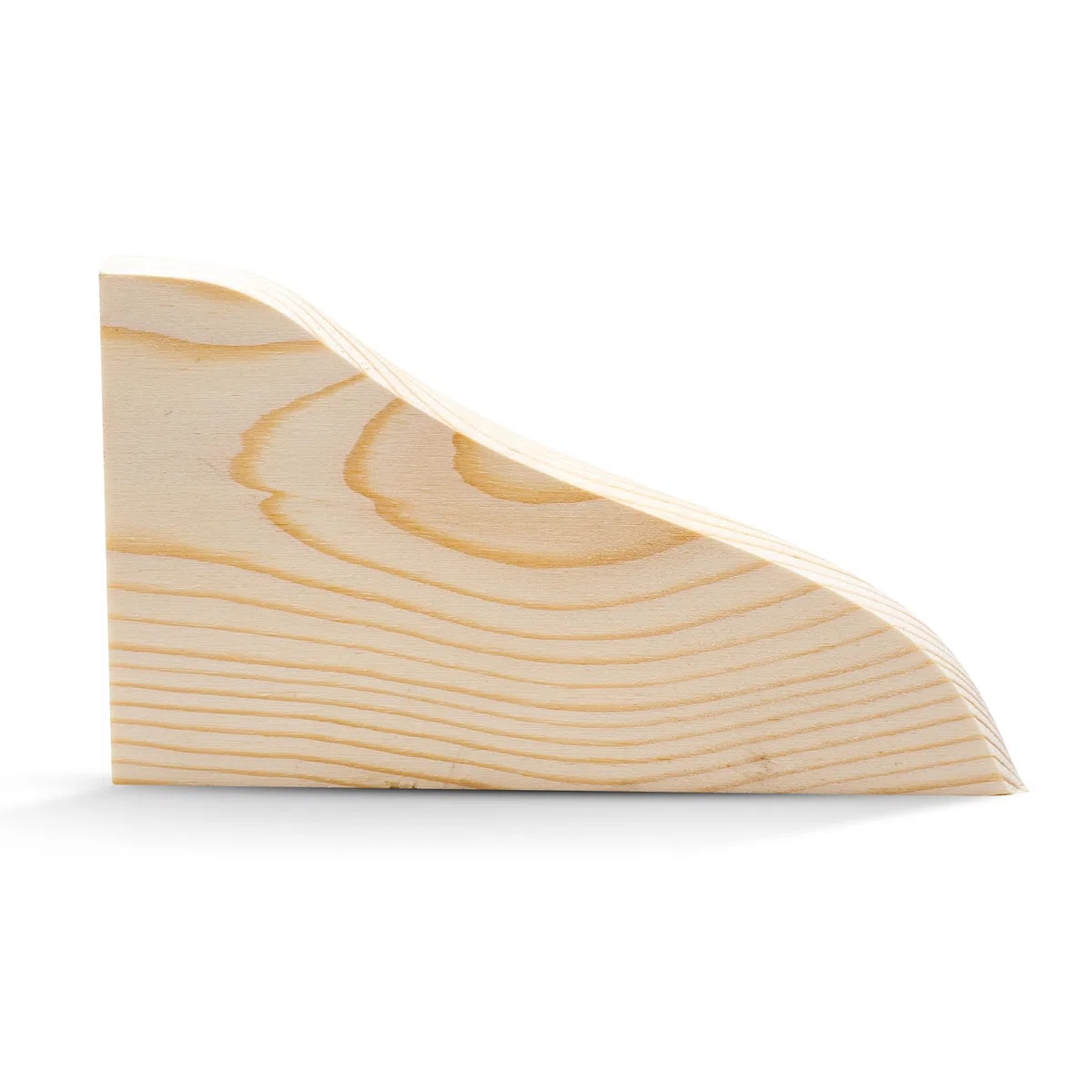 DOJA Barcelona | Staffa Mensola Legno | Piana | 2 pz | Reggimensola Legno a Muro per Scaffale 165x95 | Staffa Angolare per Scaffalatura | Staffa Triangolare Reggimensole per Scaffali Salone, Cucina…
