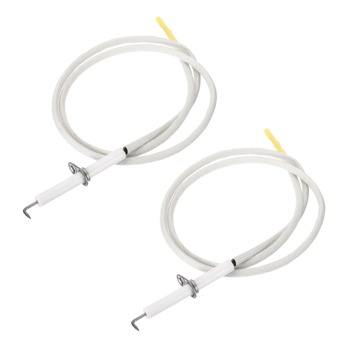 PATIKIL 2pz Ceramica Scintilla Elettrodo Accenditore con Filo Pb Ricambio per Bbq Grill e Gas Grill Modelli