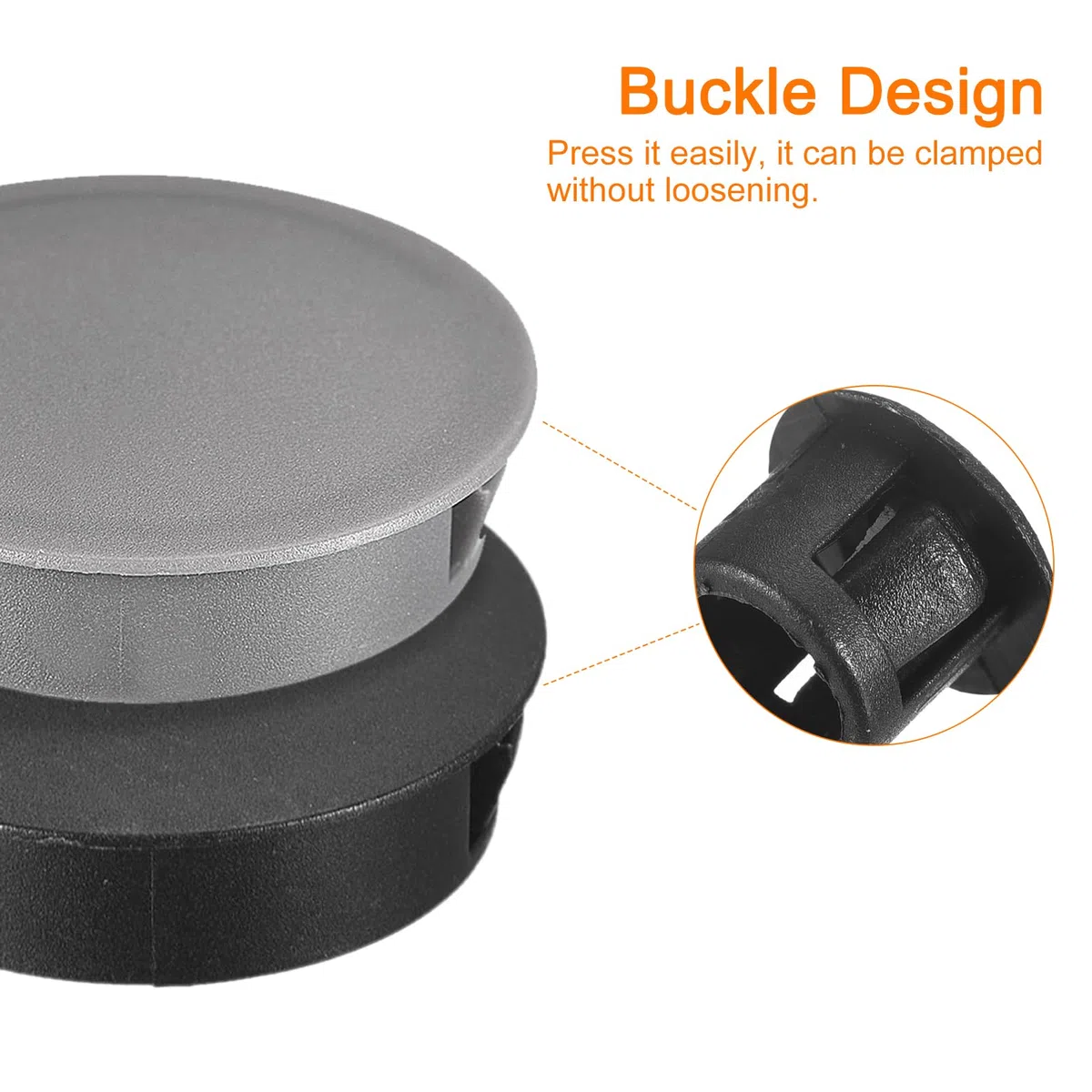 QUARKZMAN Tappi per Fori in Plastica 32mm/1,26", 16Pz Tappo di Copertura in Plastica Tipo a Incasso, Tondi, per Fissaggio Rapido, per Mobili, Inserti per Estremità Pannelli, Bianchi