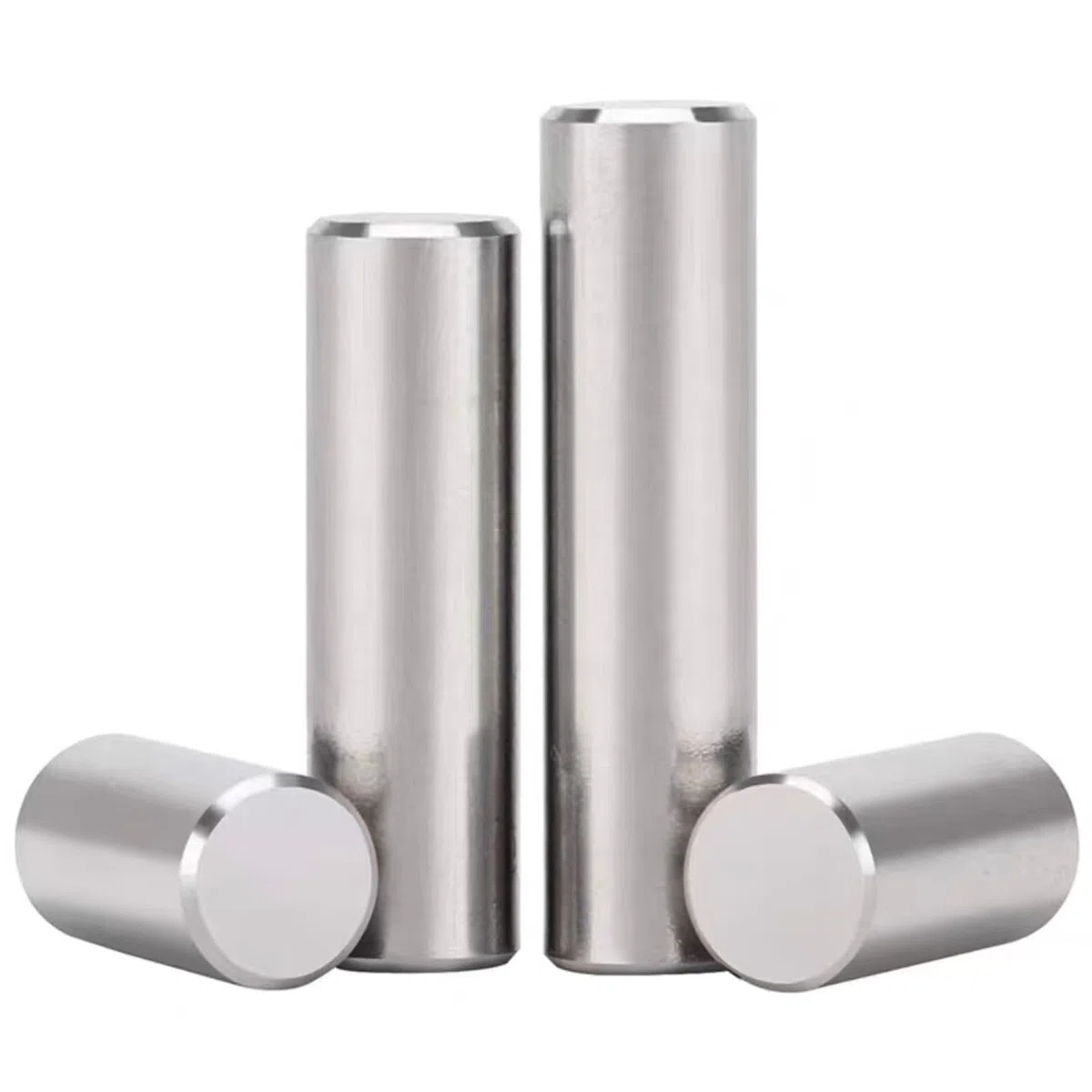 100 Pezzi M2 x 3-40 mm perni di centraggio for Supporto mensola, perni di Supporto mensola cilindrici in Acciaio Inox 304, Elementi di Fissaggio for componenti di Giunzione in Posizione(2x15mm)