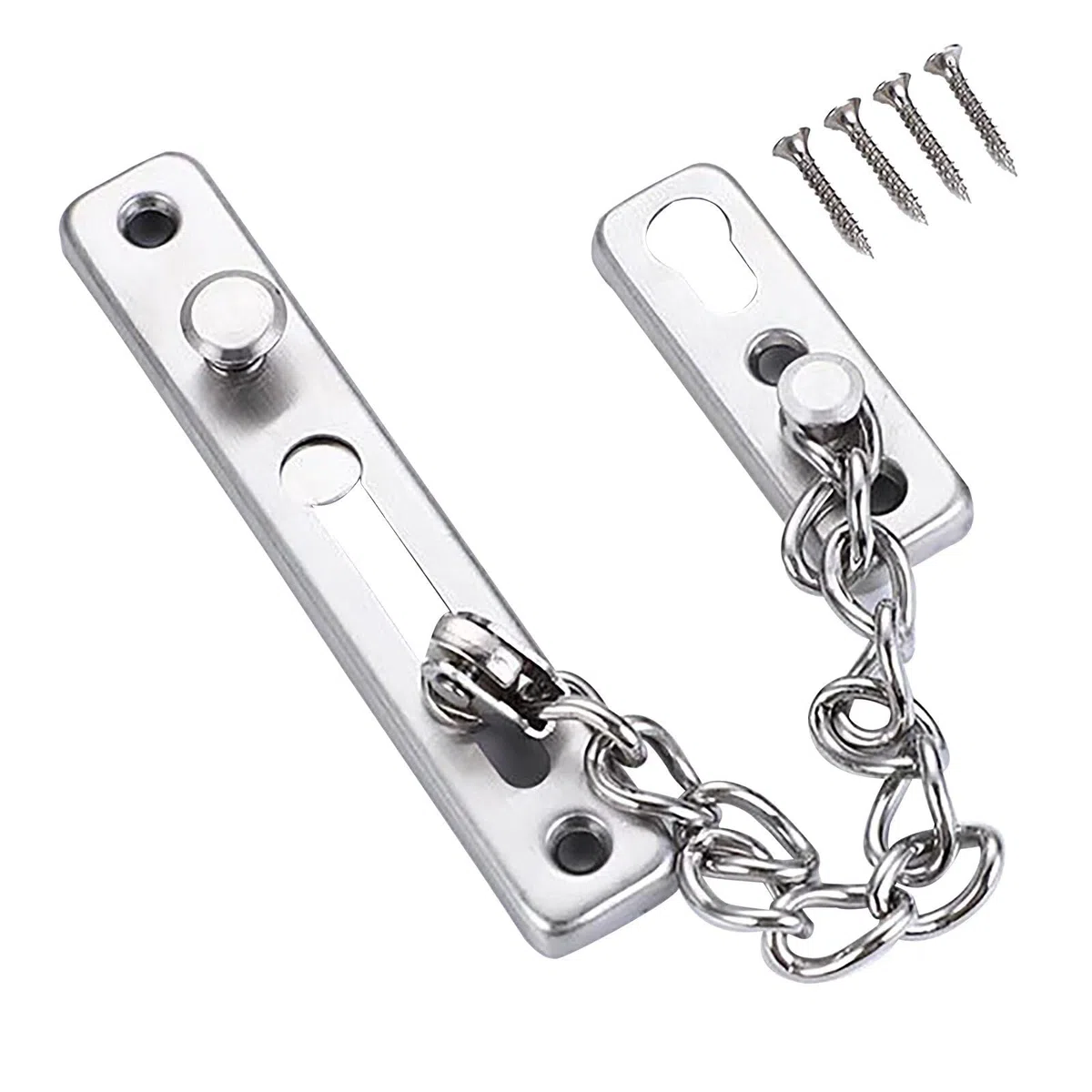 Catena di sicurezza per porta, in acciaio inox, per porte e finestre interne