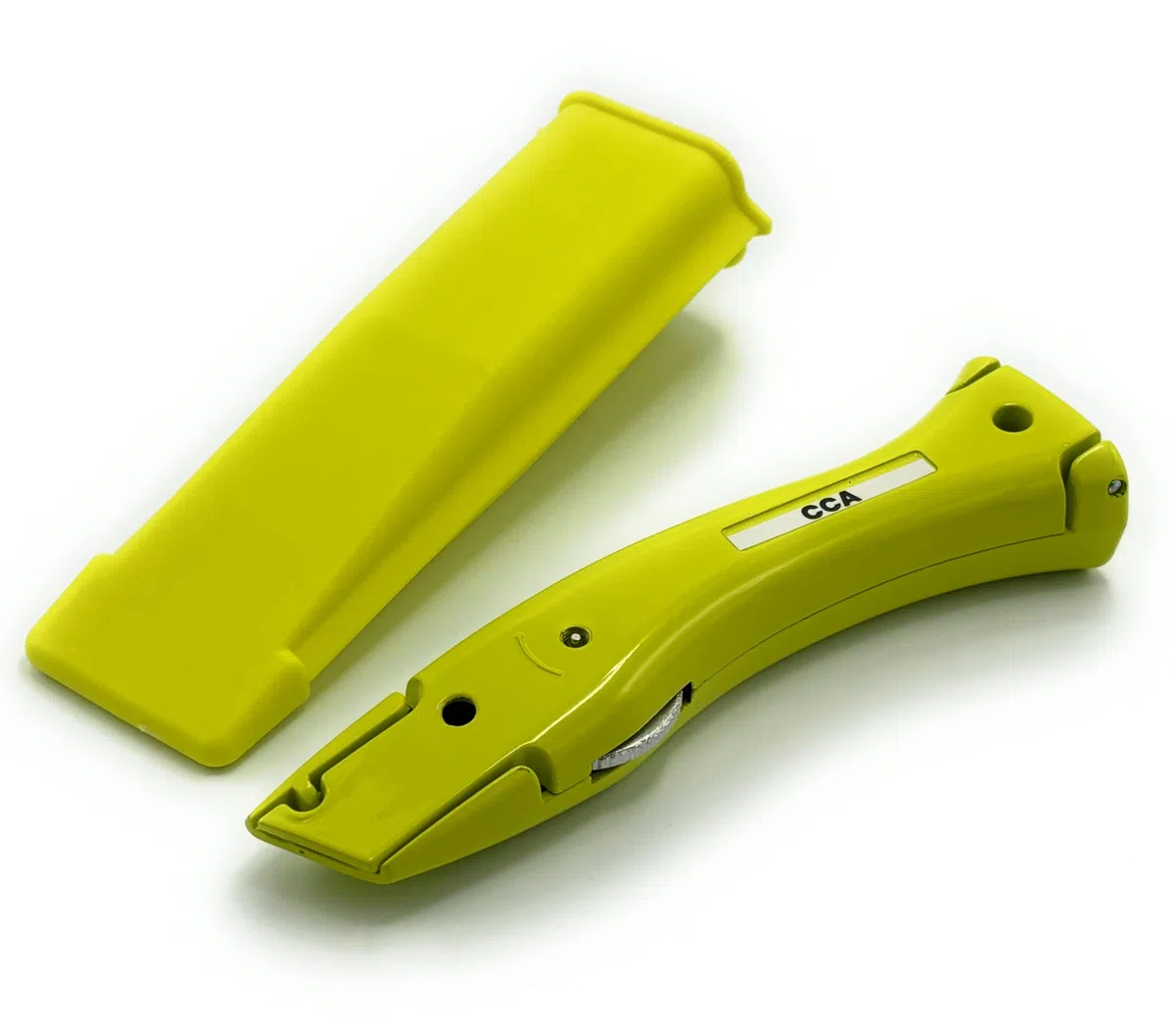 TradeUnderlay Coltello giallo tappeto Fitter Economy Tool con fondina
