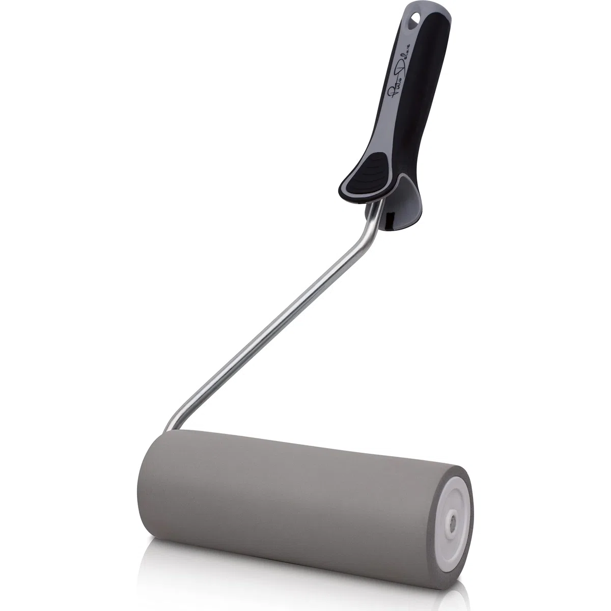 Pinto Deluxe - Rullo per tappezzeria con schiuma PU (100 mm), impugnatura ergonomica, tappezzeria senza bolle