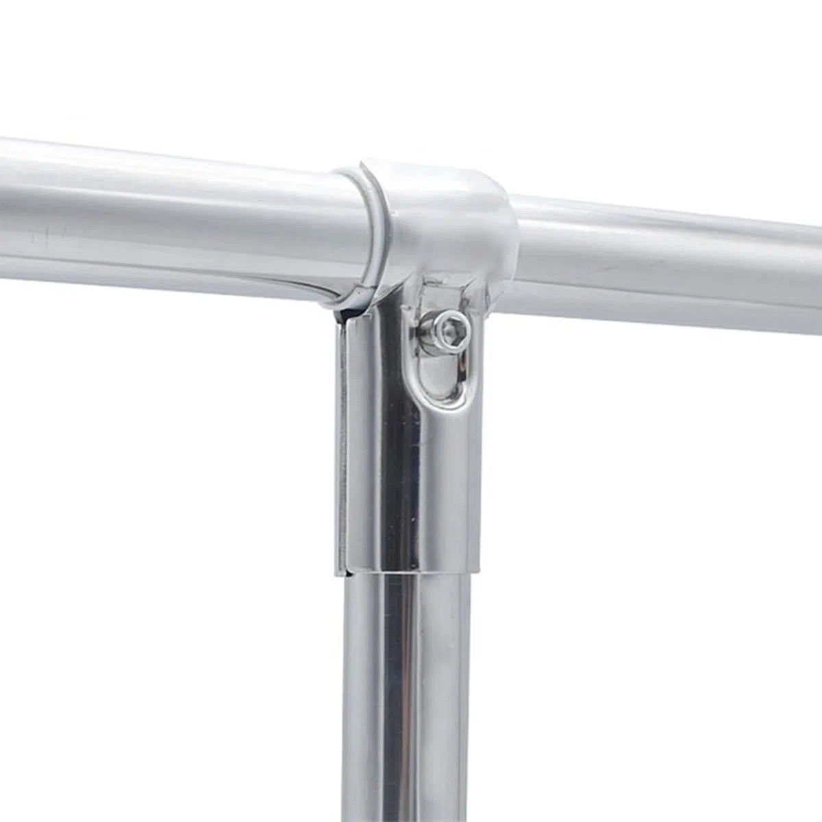 2 pezzi a forma di T morsetto per tubo connettore 25 mm acciaio inox giunto tubo bidirezionale 69,5 x 27,5 mm per appendiabiti recinzioni supporto rotaie e progetti fai da te per tubi