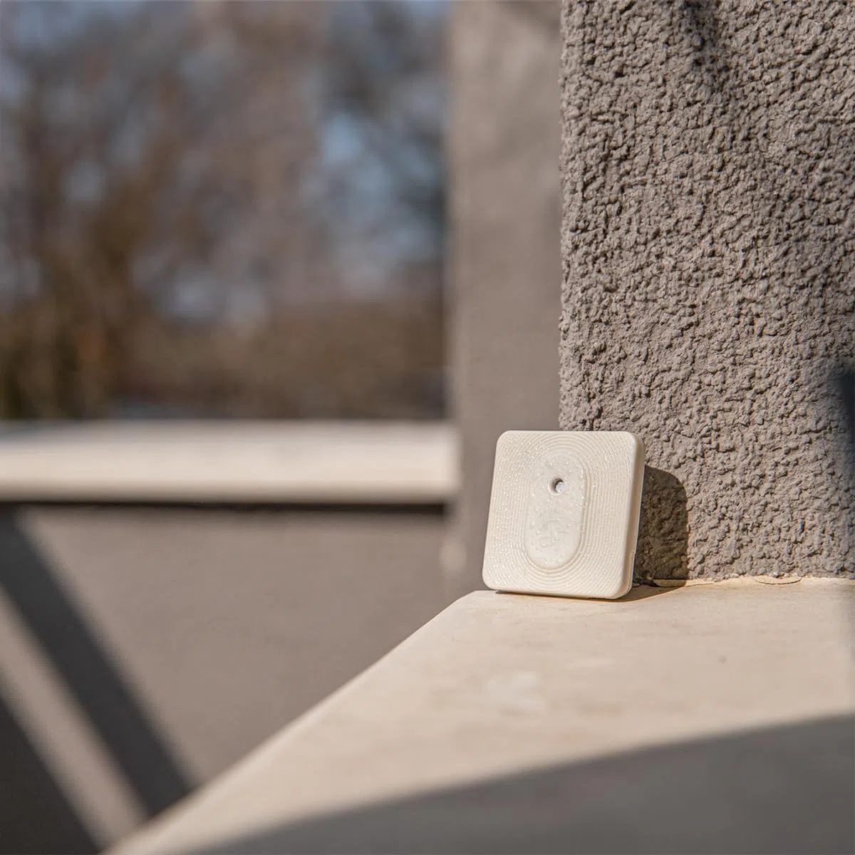 Shelly Blu H&T Avory | Confezione da 2 | Sensore di temperatura e umidità controllato Bluetooth | Resistente agli spruzzi d'acqua e alla polvere | Classe di protezione IP54 | App iOS Android |