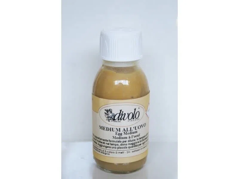 Medium all'uovo 125 ml. Divolo