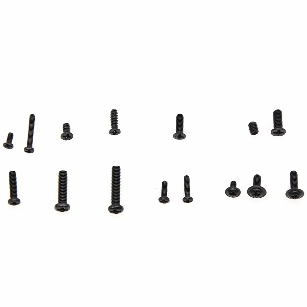DollaTek RC viti kit scatola strumento forcellone bullone riparazione vite scatola per weili 1/14 144001 RC auto