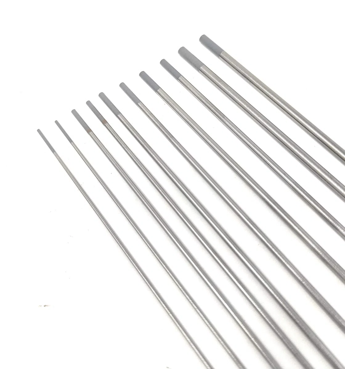 ELCAN Tungstens TIG cerio 2.0% grigio WC20 professionale, 1.0 1.6 2.0 2.4 3.2 3.2 elettrodi per saldatura torcia TIG, 10 unità - Dimensioni: 1.0/1.6/2.0/2.4/3.2 x 175mm