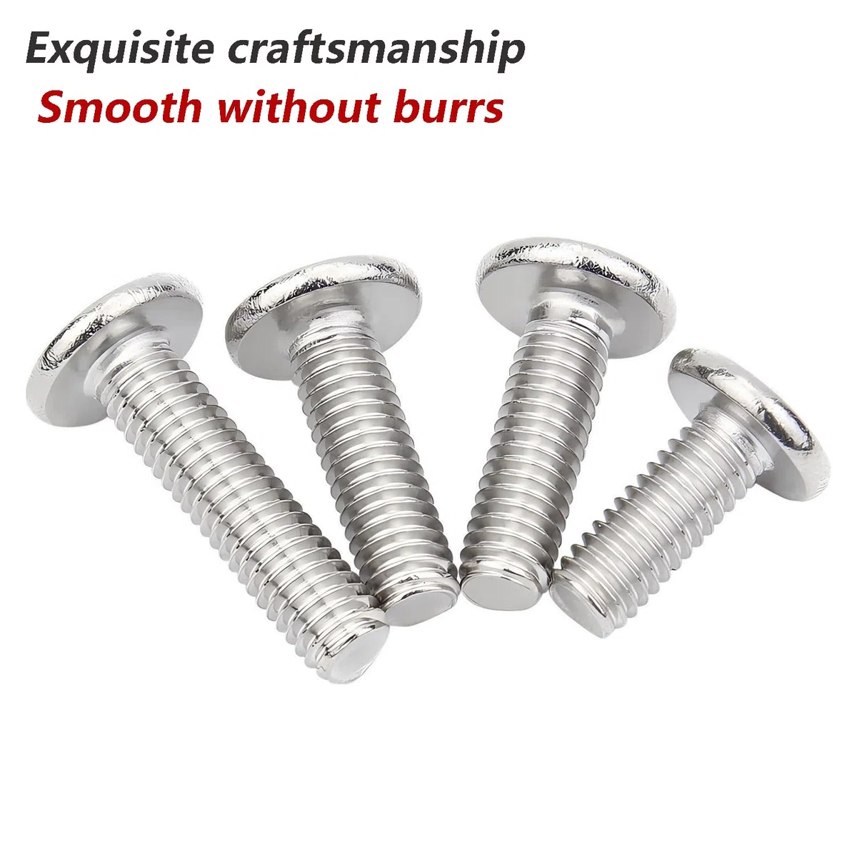 20 Pezzi Bulloni Completamente Filettati M4 x 5mm Viti a Esagono Incassato a Testa Piatta, Viti a Macchina Acciaio Inox 304