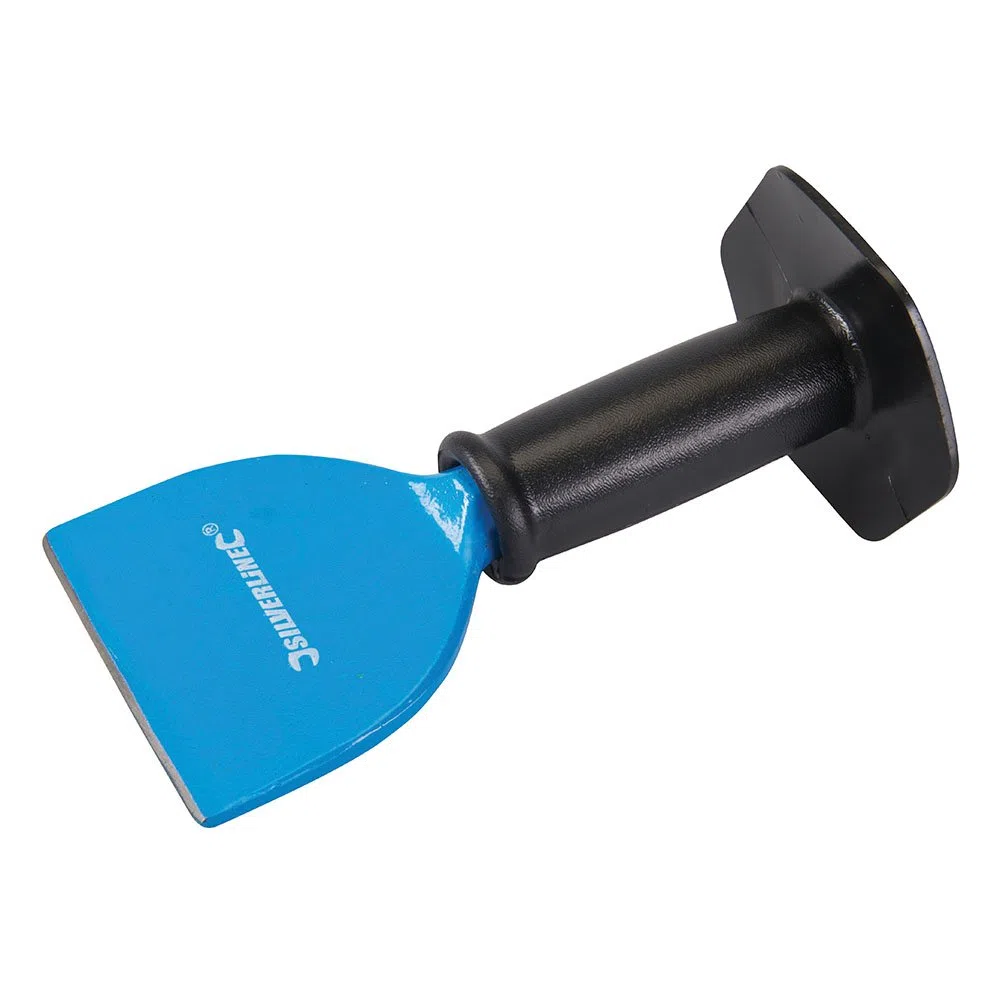 Silverline - Scalpello piatto con protezione, PC40