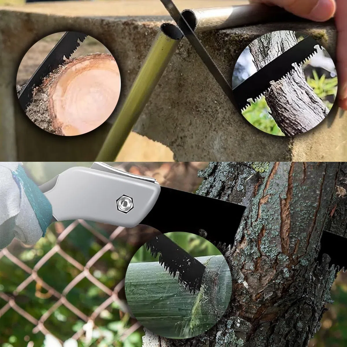 Sega a mano pieghevole,Oak Seghetto Potatura,Sega Pieghevole,Professionale Sega a Mano Pieghevole,Premium Sega da Potatura,per potatura di alberi, campeggio, giardinaggio, caccia, taglio legno