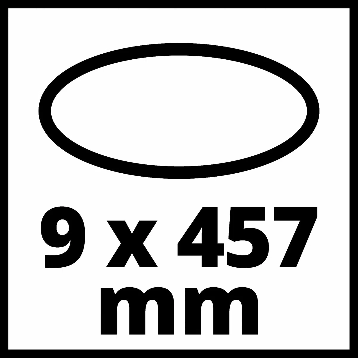 Original Einhell set di 35 nastri abrasivi 9 x 457 mm (accessori per lime a nastro, adatto per lima a nastro ricaricabile TE-BF 18 Li, 5 pz. grana 40, 60, 80, 120, 180, 240, 320)