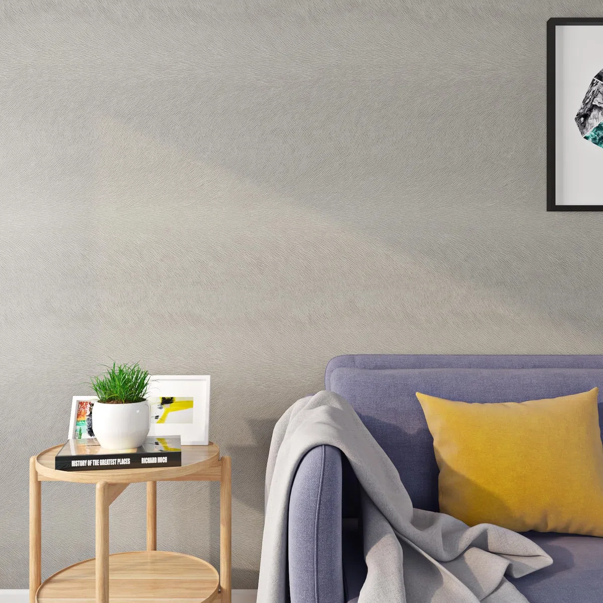 Livelynine Pellicola Adesiva per Mobili Grigia Rilievo Carta Adesiva per Mobili Cucina Armadio Lavabile Carta da Parati Adesiva Muro Camera da Letto Grigio Chiaro Adesivi per Mobili Cassetti 40CMx2M