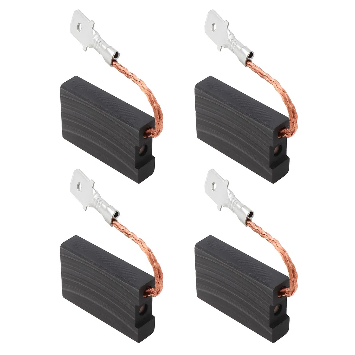 4x Spazzole Di Carbone Con Arresto Automatico 6x16x24 Mm Compatibile Con Metabo WX 21-230 QUICK/WX 23-180