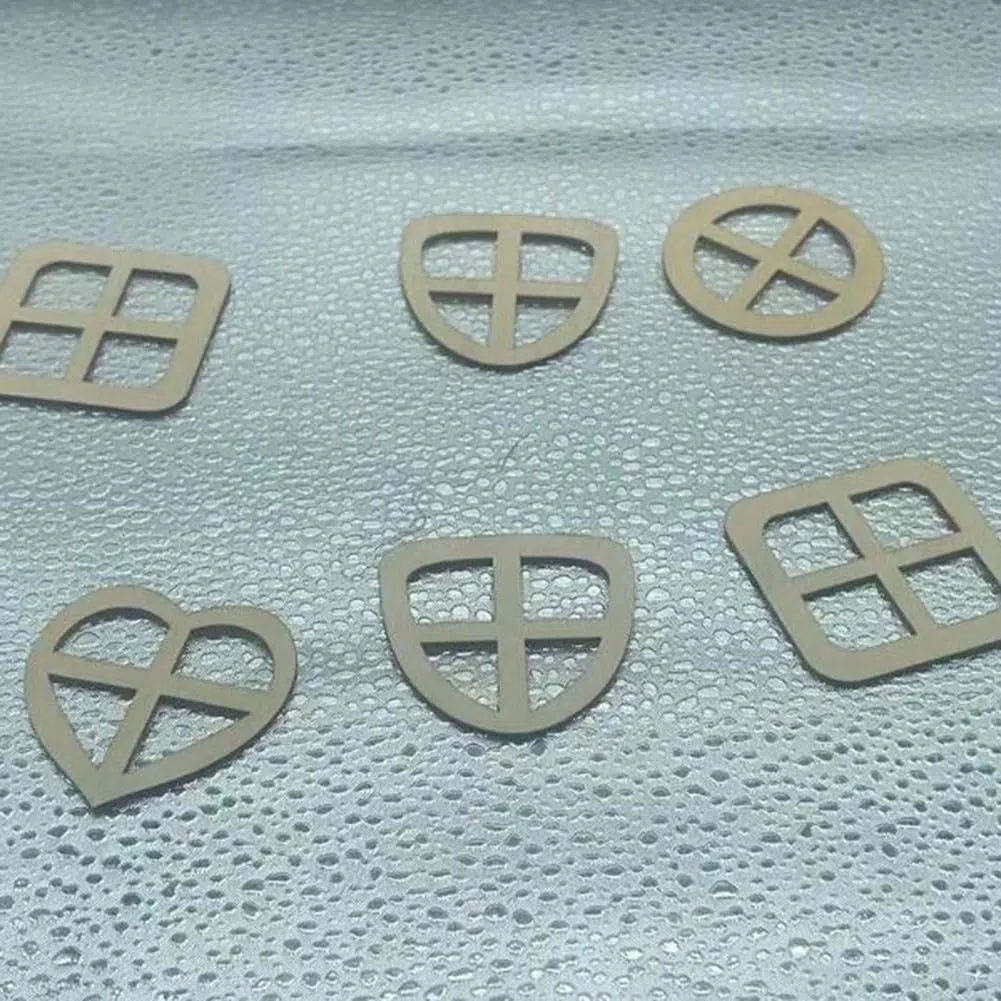 Set di 48 porte e finestre in miniatura in legno per progetti personalizzati (stile retrò)