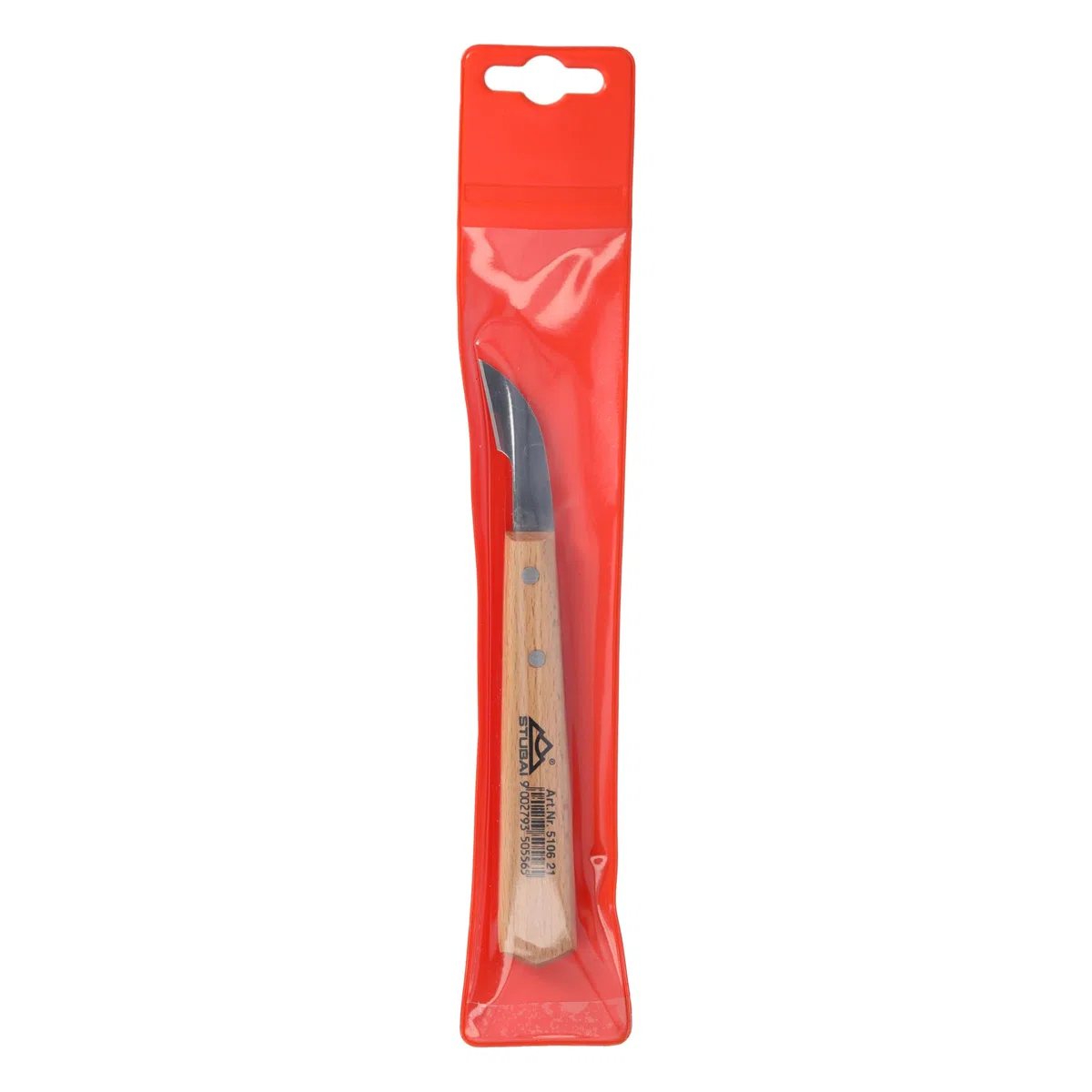 Stubai 510621 Coltello per Scultori, Curvato