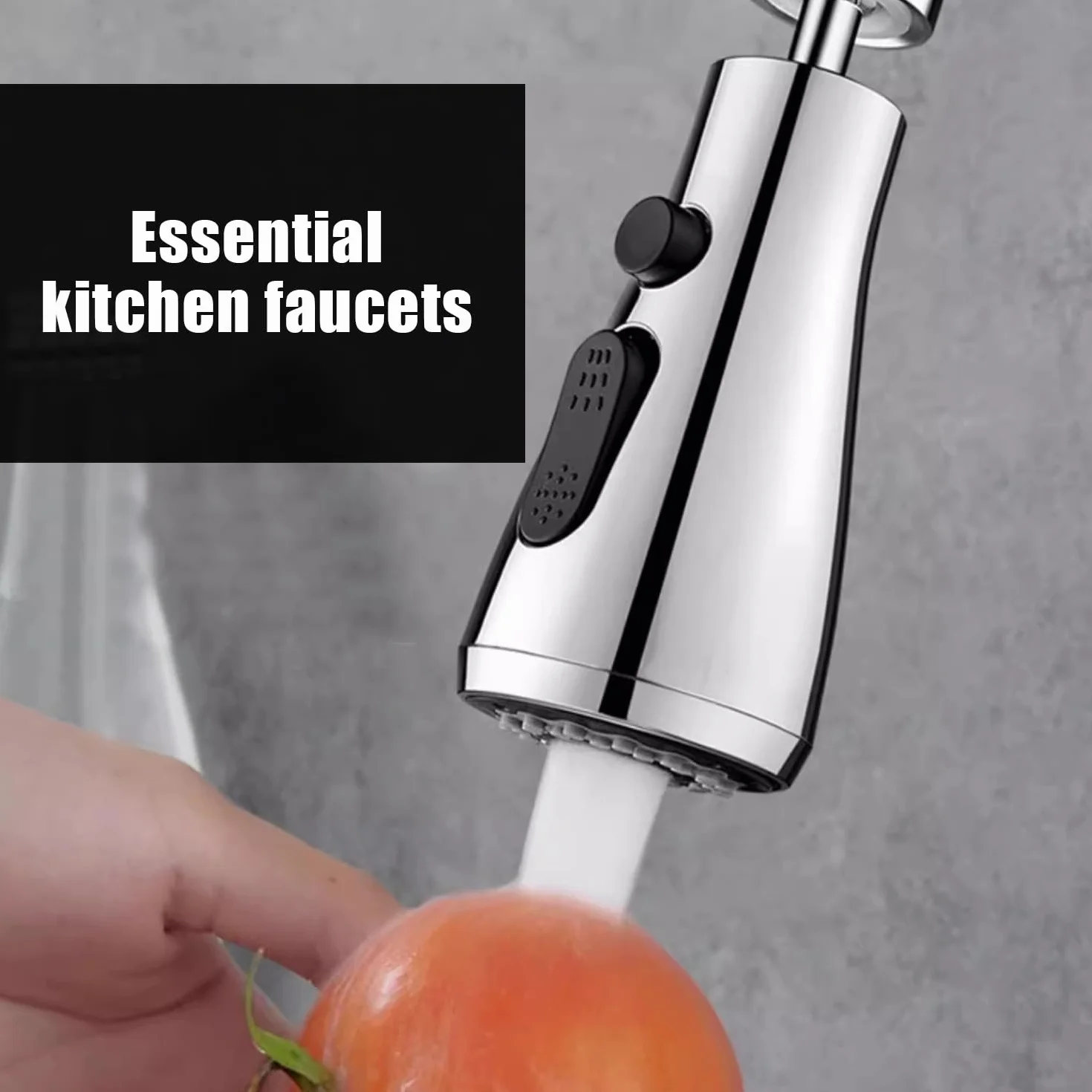 1 prolunga per rubinetto, con 1 set di adattatori, testa spruzzatore per rubinetto, adattatore per rubinetto, paraspruzzi per rubinetto, accessori per rubinetto, accessori rotanti, adatto per