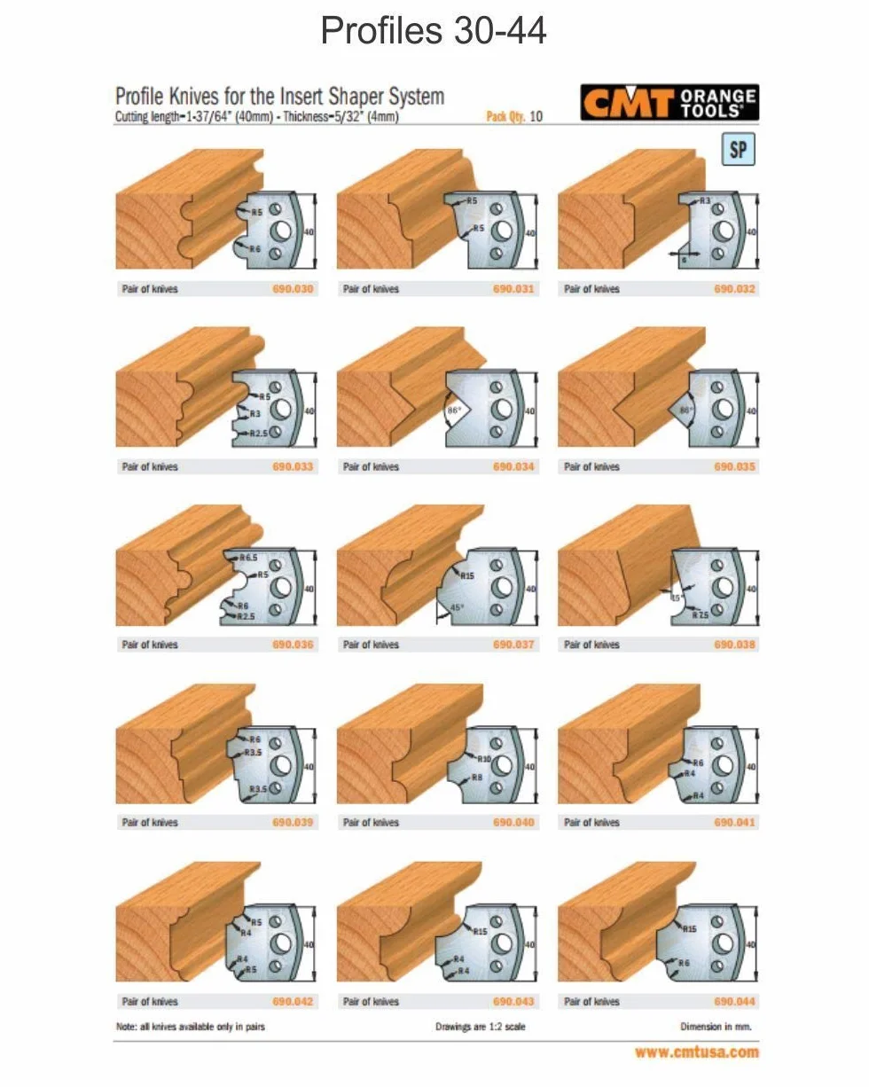 CMT 690.098 - Par cuchillas kss 40x4mm