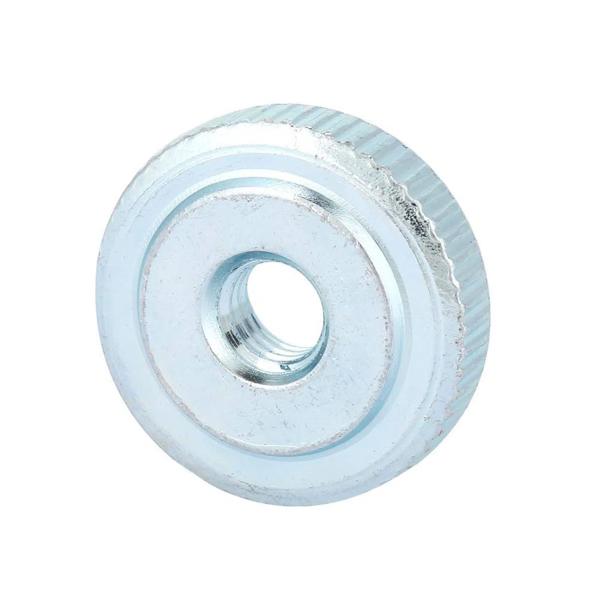 Dadi per impugnatura da 10 pezzi GB807 Dado zigrinato zigrinato Dado zigrinato in acciaio al carbonio zincato(M6（10pcs）)
