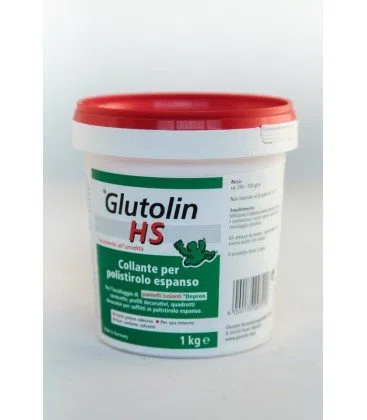Colla Glutolin HS 1 Kg per pannelli isolanti Depron sistema antimuffa