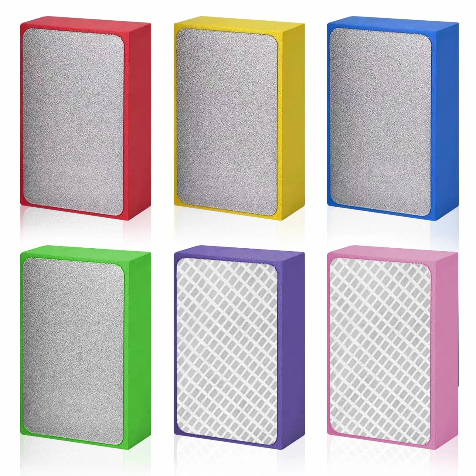 6 Pezzi Dischi Abrasivi Diamantati, per Levigare Piastrelle E Vetro, per Piastrelle In Pietra e Ceramica, Vetro, Levigatura e Rifinitura Con Diverse Grane, 60#, 100#, 200#, 400#, 600#, 1000#