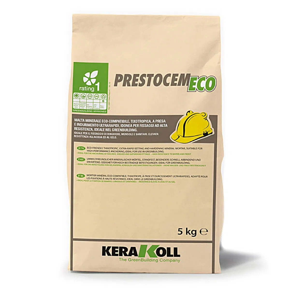 Kerakoll PRESTOCEM ECO KERAKOLL 5 KG cemento a presa
