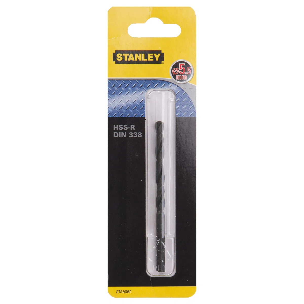 STANLEY STA50060-QZ Punta HSS-R arrotolata per metallo. ø 5,5 mm