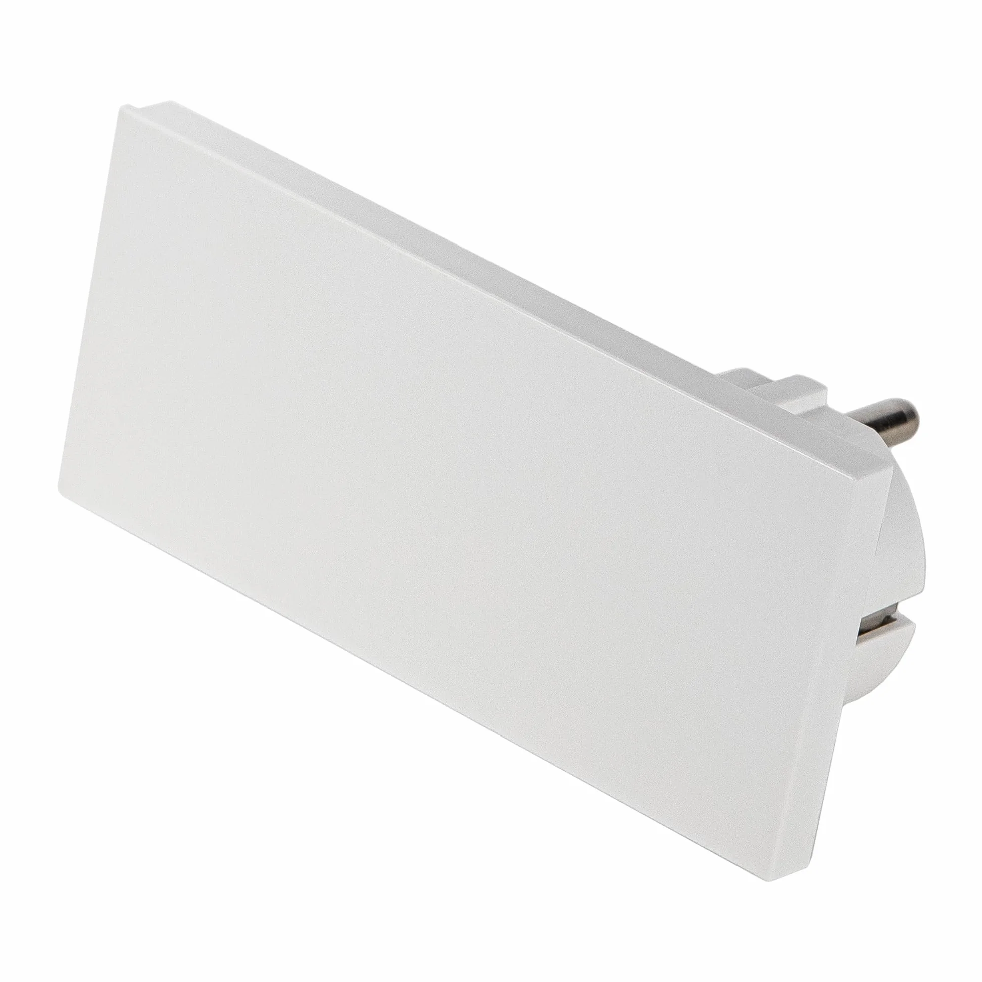 FANTON 80065 Spina schuko ultrapiatta salvaspazio orientabile 2P+T 16A mod. CLOCK Colore Bianco