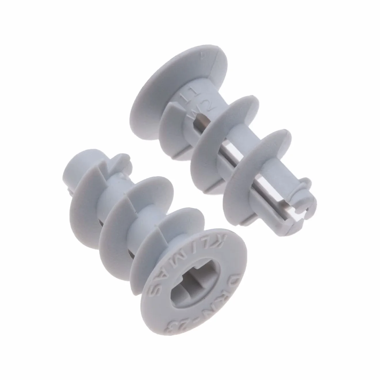 Tasselli per cartongesso Driva di Keple, 50 pezzi tasselli in nylon da 15mm x 23mm, elementi di fissaggio per cartongesso per pareti in gesso, per cavità, fissaggi in plastica - tasselli da avvitare