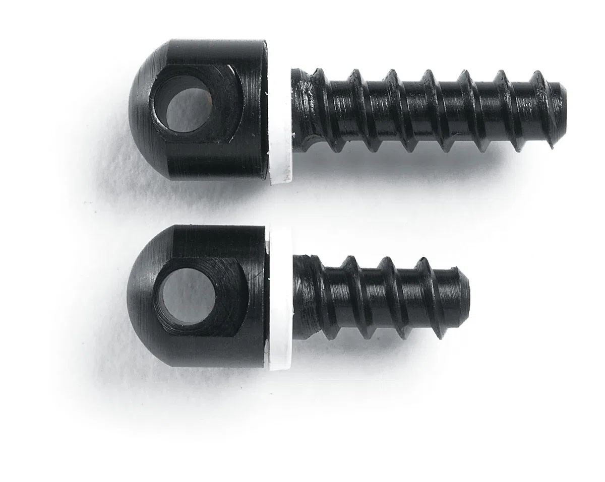 UNCLE MIKE'S 115 RGS Swivel Screws, Uncle Mikes, Vite Girevole in Legno Magnum Band (1/2" Forend 3/4" Posteriore Base) Uomo, Nero