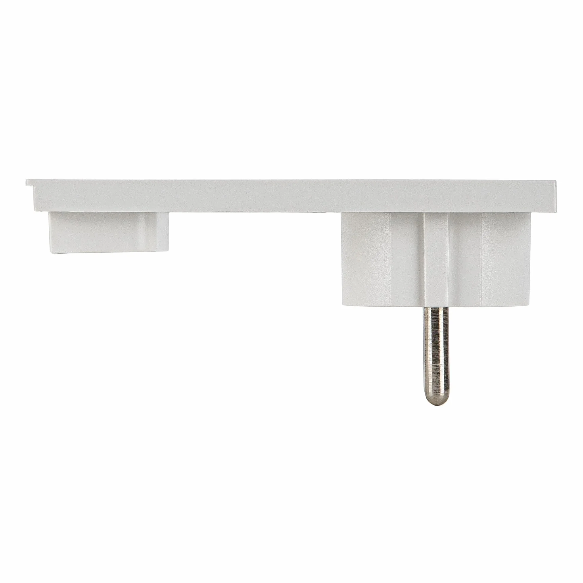 FANTON 80065 Spina schuko ultrapiatta salvaspazio orientabile 2P+T 16A mod. CLOCK Colore Bianco