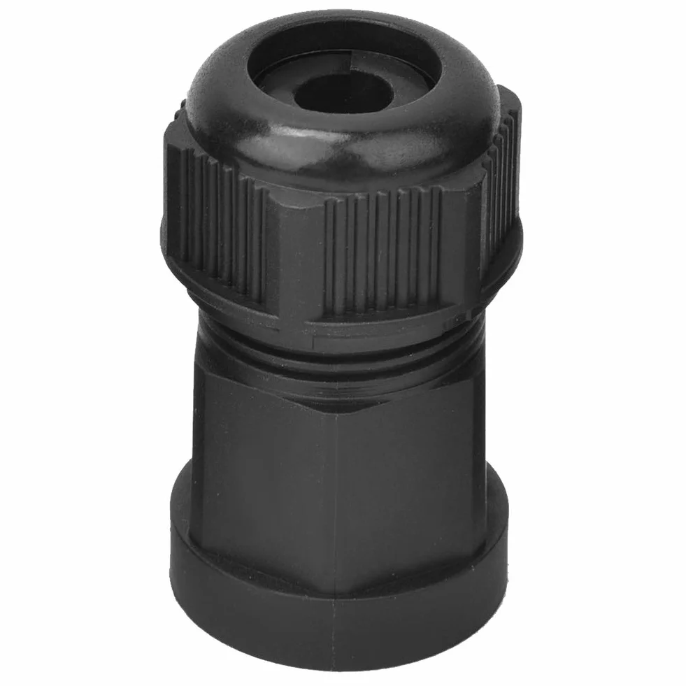 Fafeicy Connettore RJ45 Femmina Impermeabile IP67 per Cavi Ethernet CAT5/6 8 Pin 50 Pezzi Nero