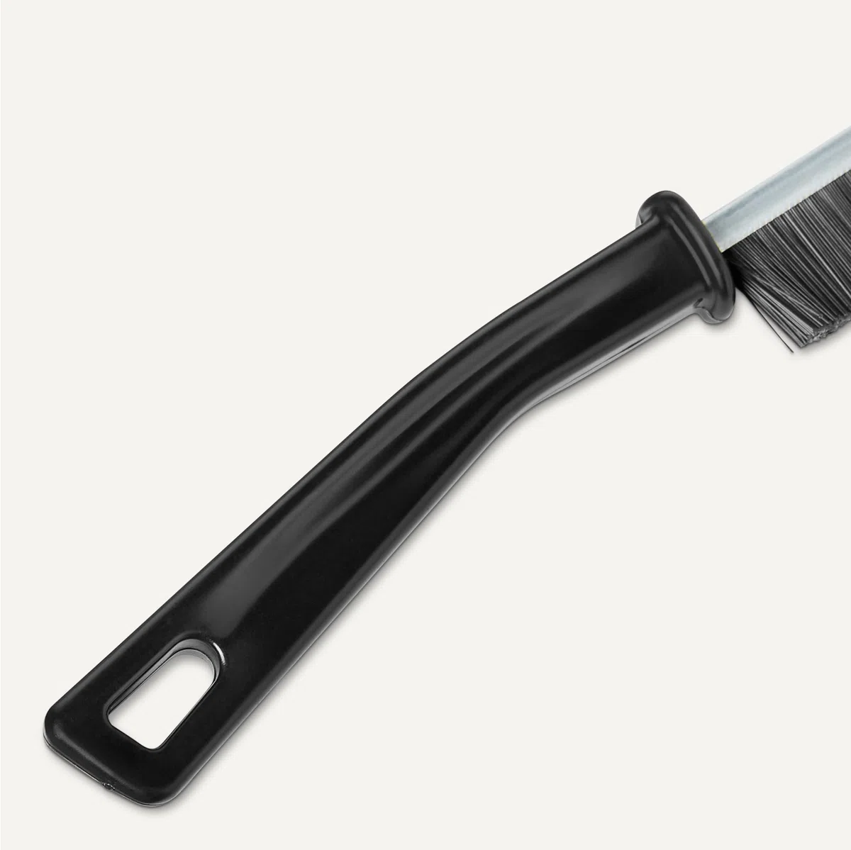 Amazon Basics Spazzola per la pulizia di intonaco e piastrelle, setole dure, confezione da 12, 24 cm, Nero