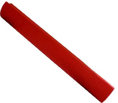Moquette acustica adesiva colore rosso cm 70 x 140.