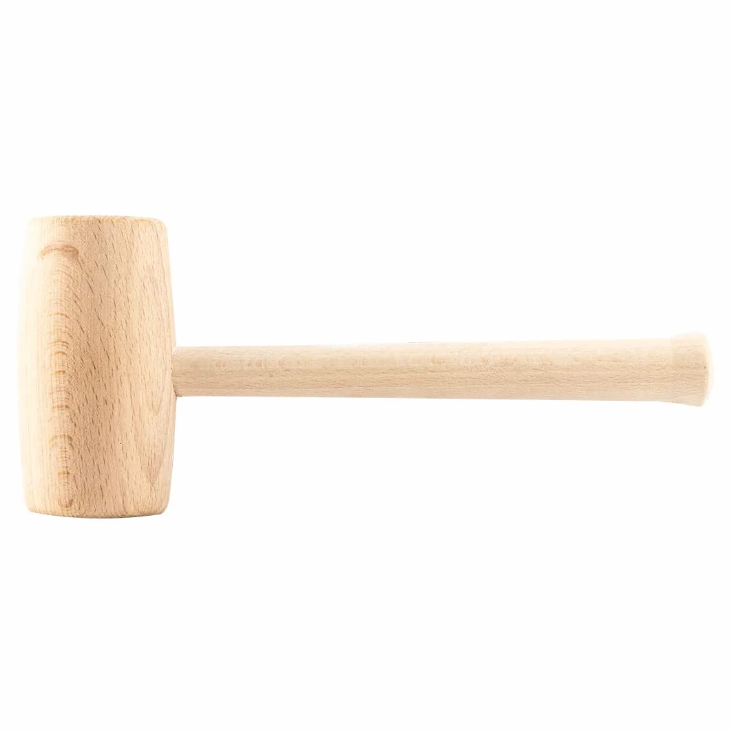 5902062205070 Wooden Hammer with Round Head, 70mm