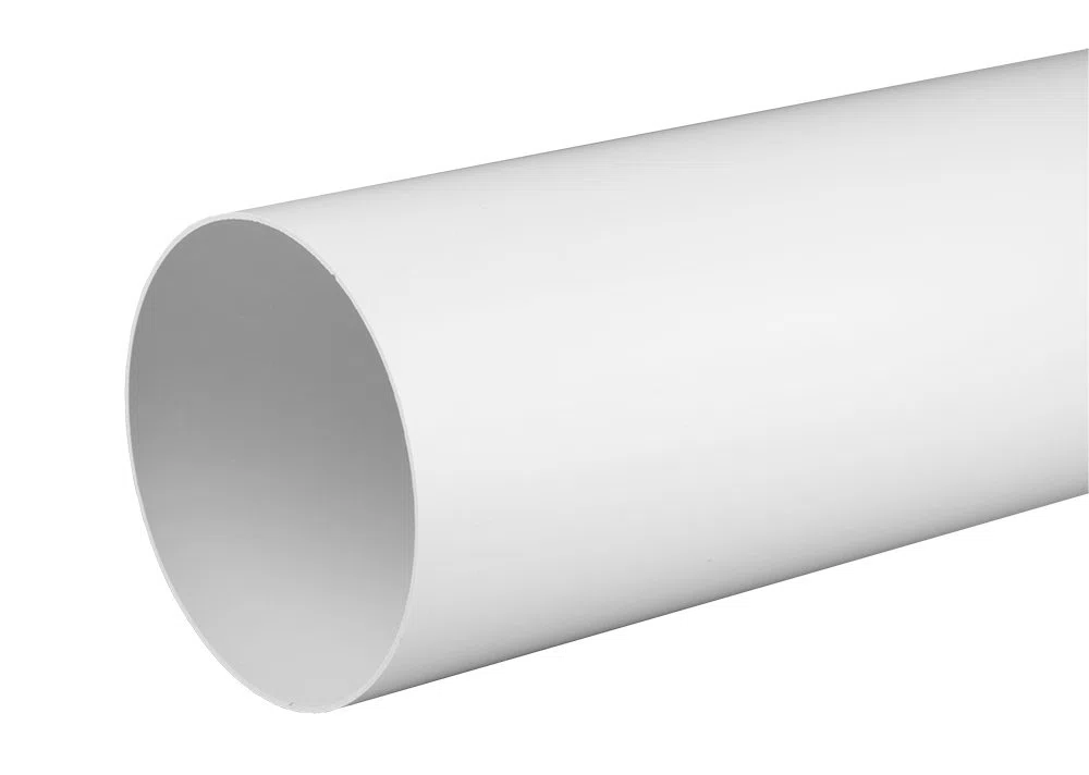 Awenta Tubo di ventilazione rotondo, diametro 125 mm, 1,0 m