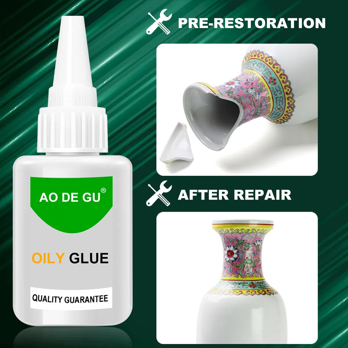 Super Colla, 2 pezzi 50 ml - Colla Attaccatutto Forte Universale Super Glue Istantanea Trasparente per artigianato fai da te