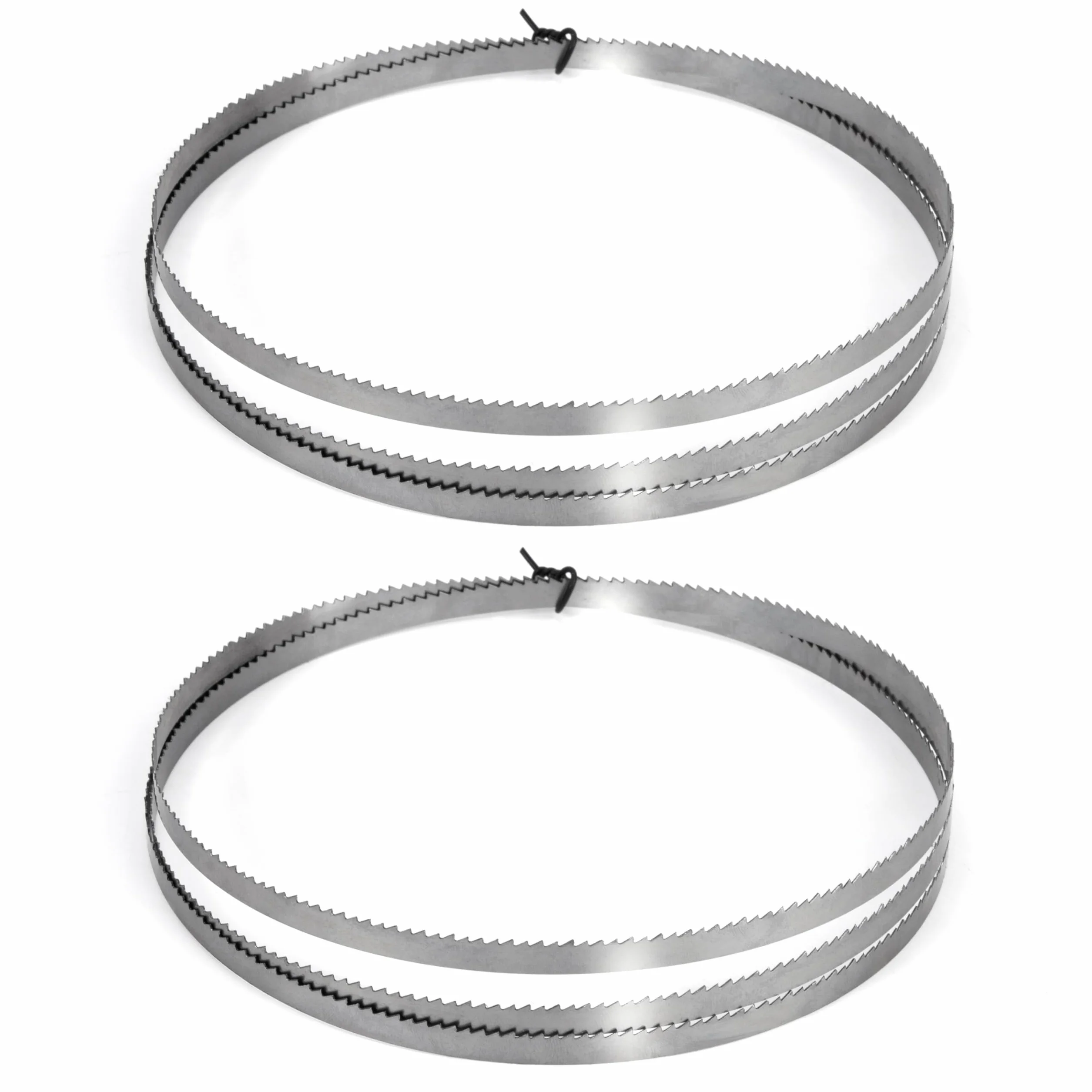 QIMEI-SHOP Lame per Sega a Nastro 1400 x 6,35 x 0,35mm 10T SK5 Lame per Sega a Nastro per Tagliare la Schiuma Plastica del Legno 2 Pezzi