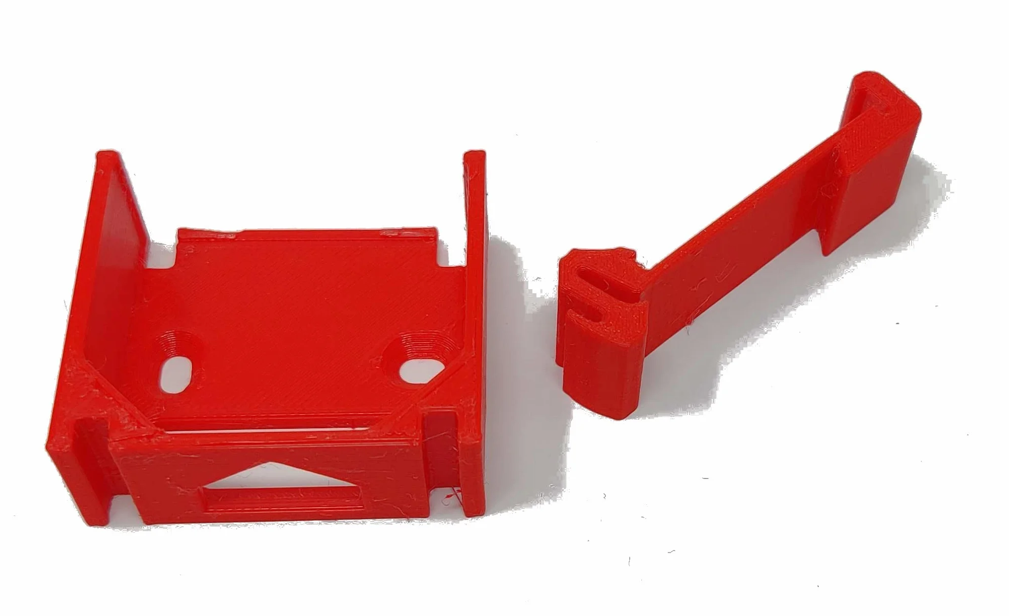 3x Shelly - Supporto adattatore Shelly Plus 1 1PM 2PM i4 universale per installazione su guida DIN 35mm omega contatore quadro elettrico - stampato in PETG con alta resistenza al calore (3)