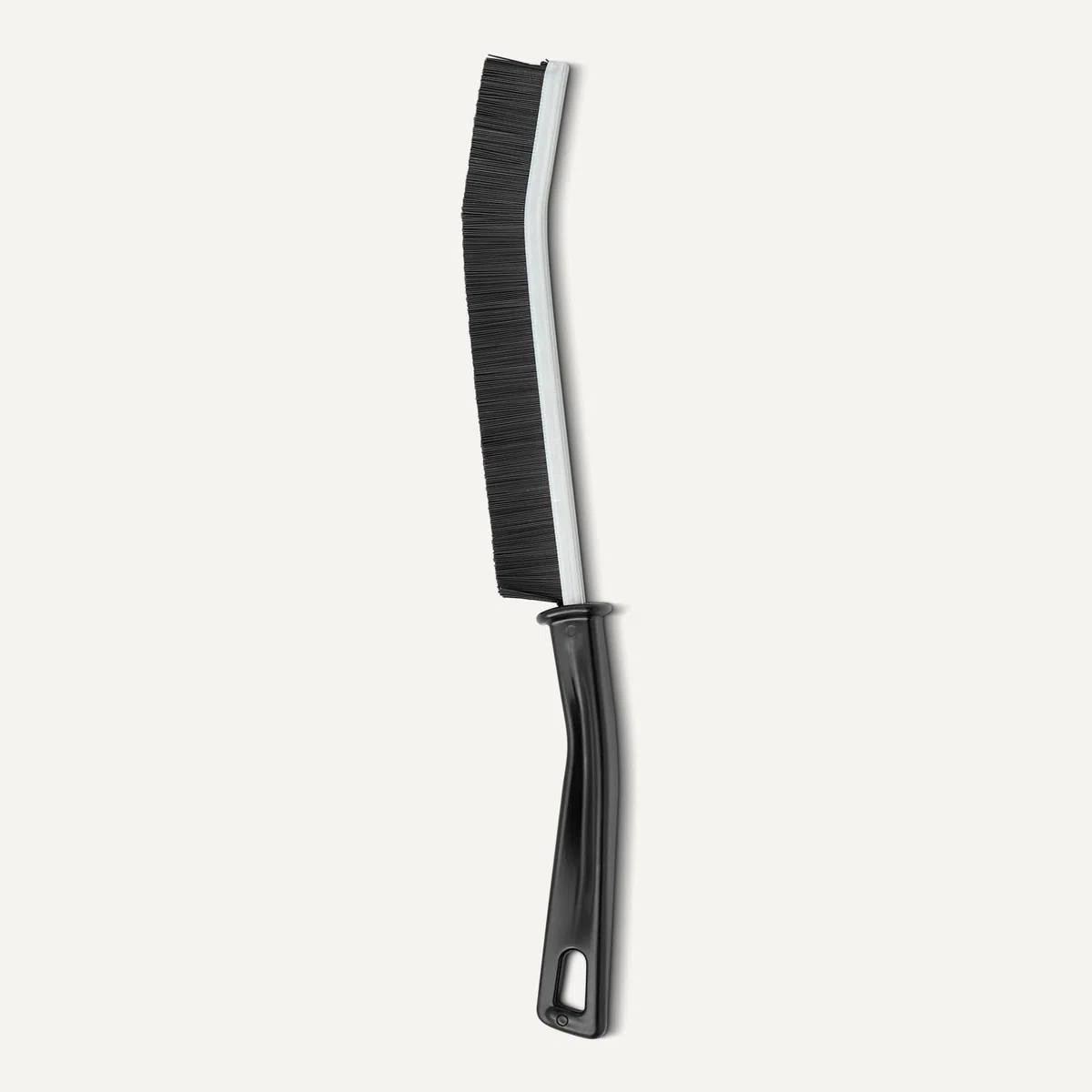 Amazon Basics Spazzola per la pulizia di intonaco e piastrelle, setole dure, confezione da 12, 24 cm, Nero